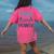 Retro Groovy Teaching Is My Super Power Teacher's Present Men Women Women's Comfort Colors T-Shirt Back Print Crunchberry Retro Groovy Teaching Is My Super Power Teacher's Present Men Women Women's Comfort Colors T-Shirt Back Print Crunchberry