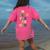 Retro I’m Glad You Are Here Women Men Teacher Women's Comfort Colors T-Shirt Back Print Crunchberry