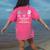 Rock Paper Scissors Teacher Librarian Nothing Beats Reading Women's Comfort Colors T-Shirt Back Print Crunchberry