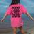 Science Because Figuring Things Out Teacher Scientific Adult Women's Comfort Colors T-Shirt Back Print Crunchberry