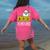 Science Teacher Halloween Elements Of Surprise Chemistry Women's Comfort Colors T-Shirt Back Print Crunchberry