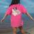 Sleepy Boston Terrier Pajama Men Women Kids Women's Comfort Colors T-Shirt Back Print Crunchberry