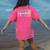 SPED Squad Team SPED Teacher Special Education Teacher Women's Comfort Colors T-Shirt Back Print Crunchberry
