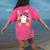 Spooky Teacher Ghost Pencil Teach Halloween Teacher Women's Comfort Colors T-Shirt Back Print Crunchberry