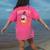 Spooky Teacher Halloween Cute Ghost Pumpkin Reading Women Women's Comfort Colors T-Shirt Back Print Crunchberry