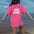 Stand Up For Science STEM Advocacy Pro Scientific Teacher Women's Comfort Colors T-Shirt Back Print Crunchberry