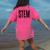 Stem Teacher Science Technology Engineering Math Teachers Women's Comfort Colors T-Shirt Back Print Crunchberry