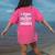 I Teach The Cutest Little Sharks Teacher School Women's Comfort Colors T-Shirt Back Print Crunchberry I Teach The Cutest Little Sharks Teacher School Women's Comfort Colors T-Shirt Back Print Crunchberry
