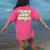 I Teach Superheroes School Teacher Professor Women's Comfort Colors T-Shirt Back Print Crunchberry