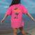 This Is My Teacher Costume Halloween Family Matching Group For Men Women Women's Comfort Colors T-Shirt Back Print Crunchberry