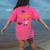 This Is My Teacher Costume Halloween Family Matching Group Women's Comfort Colors T-Shirt Back Print Crunchberry
