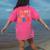 In My Teacher Era First Day Of School Back To School Retro Women's Comfort Colors T-Shirt Back Print Crunchberry In My Teacher Era First Day Of School Back To School Retro Women's Comfort Colors T-Shirt Back Print Crunchberry