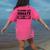 Teacher Life Jail Inmate Prisoner Halloween Costume Women's Comfort Colors T-Shirt Back Print Crunchberry