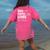 This Teacher Loves Her Flock Teaching Flamingo Girl Women's Comfort Colors T-Shirt Back Print Crunchberry This Teacher Loves Her Flock Teaching Flamingo Girl Women's Comfort Colors T-Shirt Back Print Crunchberry