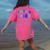 Teacher Shark Don't Stress Do Your Best Forget The Rest Women's Comfort Colors T-Shirt Back Print Crunchberry