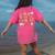 Teacher Thanksgiving Shirt Women One Thankful Teacher Fall Women's Comfort Colors T-Shirt Back Print Crunchberry