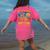 All Teachers Love Brains Shirt Teacher Halloween Tee Women's Comfort Colors T-Shirt Back Print Crunchberry