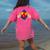 Teachers Are Superheroes 4th Grade Super Teacher Staff Men Women Women's Comfort Colors T-Shirt Back Print Crunchberry