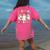 Teaching My Boos Cute Spooky Ghost Teacher Halloween Women Women's Comfort Colors T-Shirt Back Print Crunchberry
