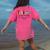 Teaching Is My Ministry God Christian Teacher Back To School Women's Comfort Colors T-Shirt Back Print Crunchberry