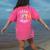 Team Fifth Grade Teacher Back To School 5th Grade Squad Kids Women's Comfort Colors T-Shirt Back Print Crunchberry