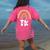 Team TK Transitional Kindergaten TK Crew Squad Teacher Kids Women's Comfort Colors T-Shirt Back Print Crunchberry