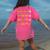 Thanksgiving Order Of Operations Quiz Math Teacher Life Women's Comfort Colors T-Shirt Back Print Crunchberry