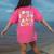 In My Third Grade Era 3rd Grade Era Teacher Back To School Women's Comfort Colors T-Shirt Back Print Crunchberry