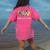 Tie Dye Hippie Peace Love Teach Teacher Appreciation Women's Comfort Colors T-Shirt Back Print Crunchberry Tie Dye Hippie Peace Love Teach Teacher Appreciation Women's Comfort Colors T-Shirt Back Print Crunchberry