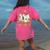 TK Boo Crew Preppy Halloween Floral Ghost TK Teacher Team TK Women's Comfort Colors T-Shirt Back Print Crunchberry TK Boo Crew Preppy Halloween Floral Ghost TK Teacher Team TK Women's Comfort Colors T-Shirt Back Print Crunchberry