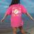Trick Or Teach Groovy Halloween Teachers Women's Comfort Colors T-Shirt Back Print Crunchberry