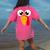 Turkey Face Halloween Costume Thanksgiving Teacher Nurse Women's Comfort Colors T-Shirt Back Print Crunchberry Turkey Face Halloween Costume Thanksgiving Teacher Nurse Women's Comfort Colors T-Shirt Back Print Crunchberry