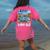 Van Go Retro Vanlife Art Teacher Women's Comfort Colors T-Shirt Back Print Crunchberry