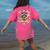 Weird Teachers Build Character Raccoon Colourful Floral Women's Comfort Colors T-Shirt Back Print Crunchberry Weird Teachers Build Character Raccoon Colourful Floral Women's Comfort Colors T-Shirt Back Print Crunchberry