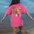 Wild About 2nd Grade Teacher Student First Day Of School Women's Comfort Colors T-Shirt Back Print Crunchberry