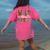 Wild About Pre-K Teacher Student First Day Of Kindergarten Women's Comfort Colors T-Shirt Back Print Crunchberry