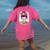 Witchy Teacher Halloween Messy Bun Teacher Bleached Women's Comfort Colors T-Shirt Back Print Crunchberry Witchy Teacher Halloween Messy Bun Teacher Bleached Women's Comfort Colors T-Shirt Back Print Crunchberry