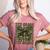 5th Grade Teacher Student Camo Bow Back To School Women's Heather T-Shirt Heather Mauve