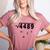 67 Meme Math Teacher 6 7 Halloween Spiders Square Root 4489 Women's Heather T-Shirt Heather Mauve