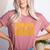 67 Meme Teacher Science Periodic Table Retro Vintage Women's Heather T-Shirt Heather Mauve
