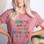 ABC Cute Monster Alphabet Halloween Teacher Costume Kids Women's Heather T-Shirt Heather Mauve ABC Cute Monster Alphabet Halloween Teacher Costume Kids Women's Heather T-Shirt Heather Mauve