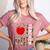 American Flag Camouflage Teacher Patriotic 4th Of July Women's Heather T-Shirt Heather Mauve