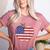 American Flag Teachers Students Apple 4th Of July Vintage Women's Heather T-Shirt Heather Mauve American Flag Teachers Students Apple 4th Of July Vintage Women's Heather T-Shirt Heather Mauve