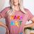 Make Art Painter Artist Teacher Artsy Men Women Kids Women's Heather T-Shirt Heather Mauve