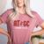 ATGC Teacher Student Biology Women's Heather T-Shirt Heather Mauve