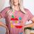 Attendance Matters Teacher Apple For Back To School Women's Heather T-Shirt Heather Mauve Attendance Matters Teacher Apple For Back To School Women's Heather T-Shirt Heather Mauve