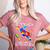 Autism Awareness Teacher I Teach Awesome Superheroes Women's Heather T-Shirt Heather Mauve