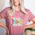 Back To School Pre-K Preppy Teacher Girl Women's Heather T-Shirt Heather Mauve