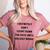 Back To School Teacher Outfit I Definitely Don't Count Down Holiday Break Lie Party Women's Heather T-Shirt Heather Mauve