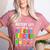 Battery Life Of a Preschool School Teacher School Week Women's Heather T-Shirt Heather Mauve Battery Life Of a Preschool School Teacher School Week Women's Heather T-Shirt Heather Mauve
